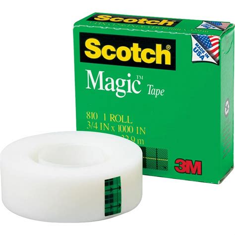 Scotch Magic Tape with a Non Glossy Finish: The Go-To Solution for Clean Edges